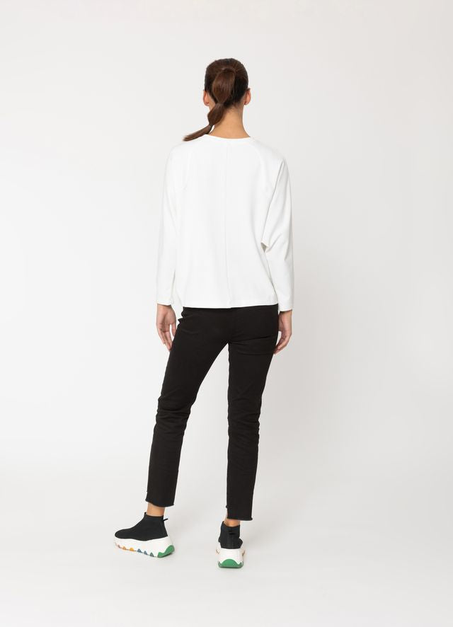 Two By Two Comet Top- White