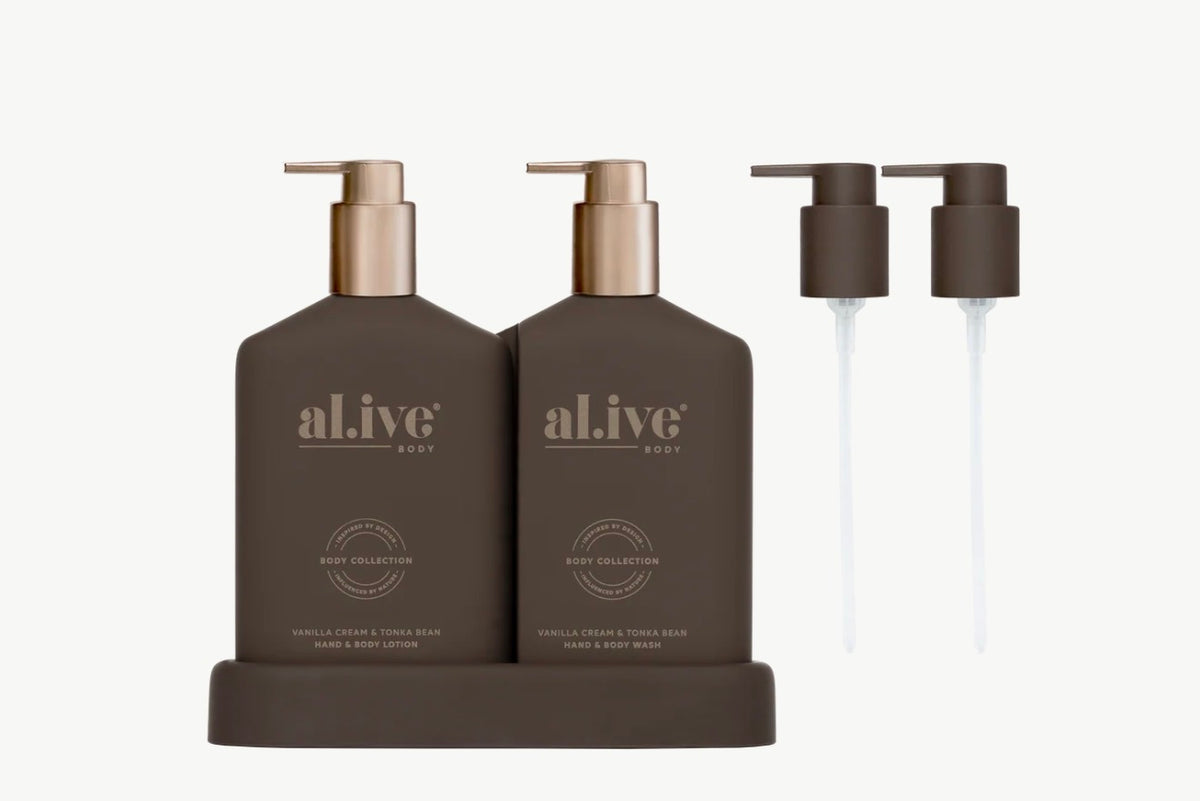 Al.ive Body Christmas Duo - Vanilla Cream & Tonka Bean