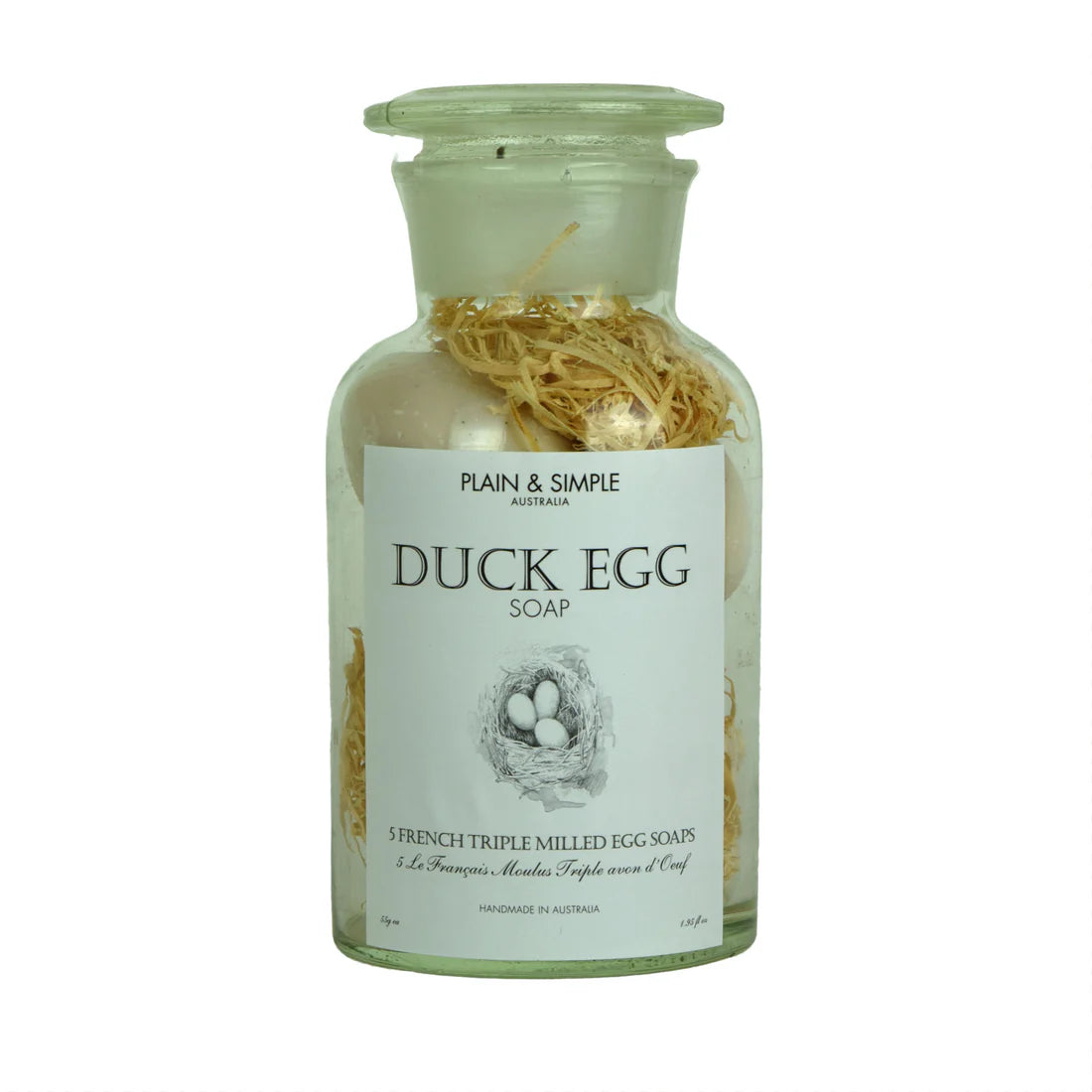 5 Duck Egg Soap In Jar