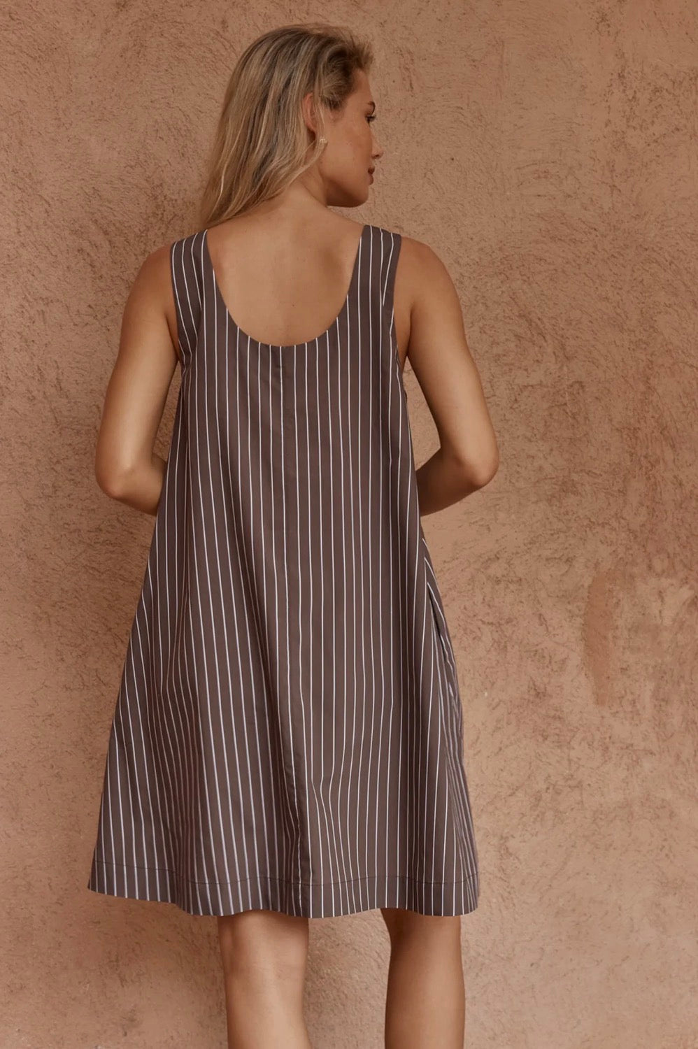 Nola Stripe Mini Dress