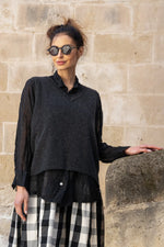 Meg By Design Tanja Wool Vest - Black