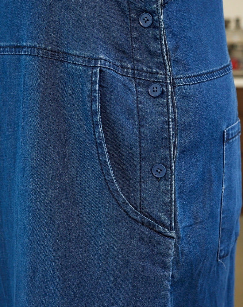Apron Dress - Denim
