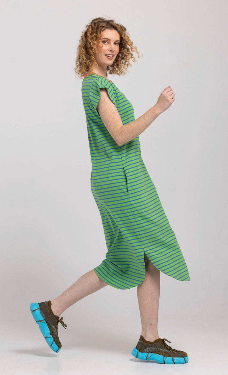 Bellissimo T-Shirt Dress - Honeydew