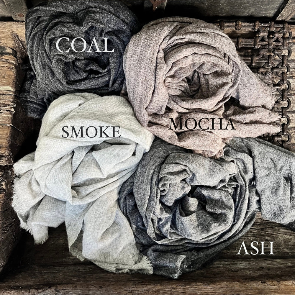 Meg By Design Cashmere Scarf - Ash