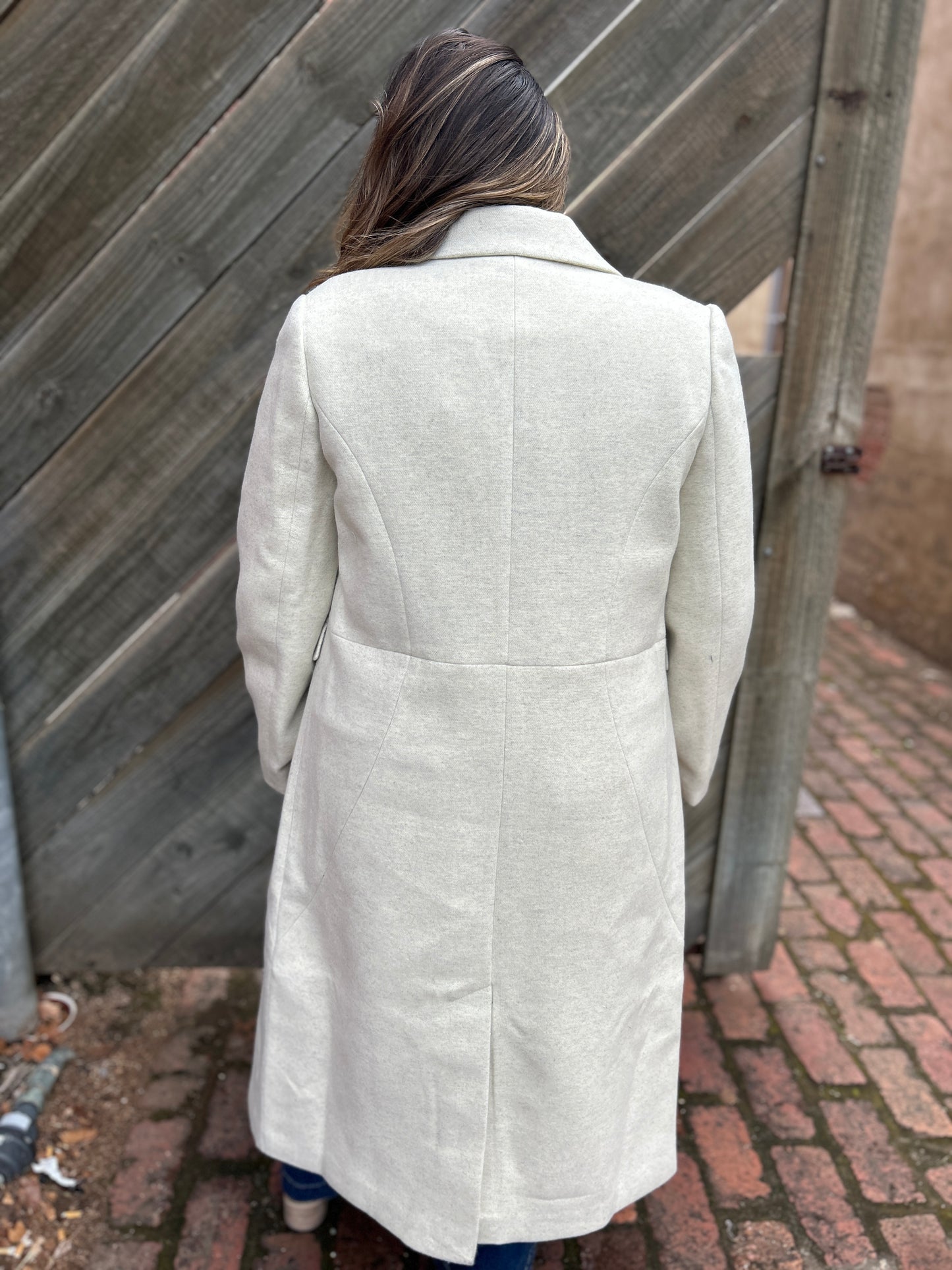 Long Line Woolen Blazer/Coat