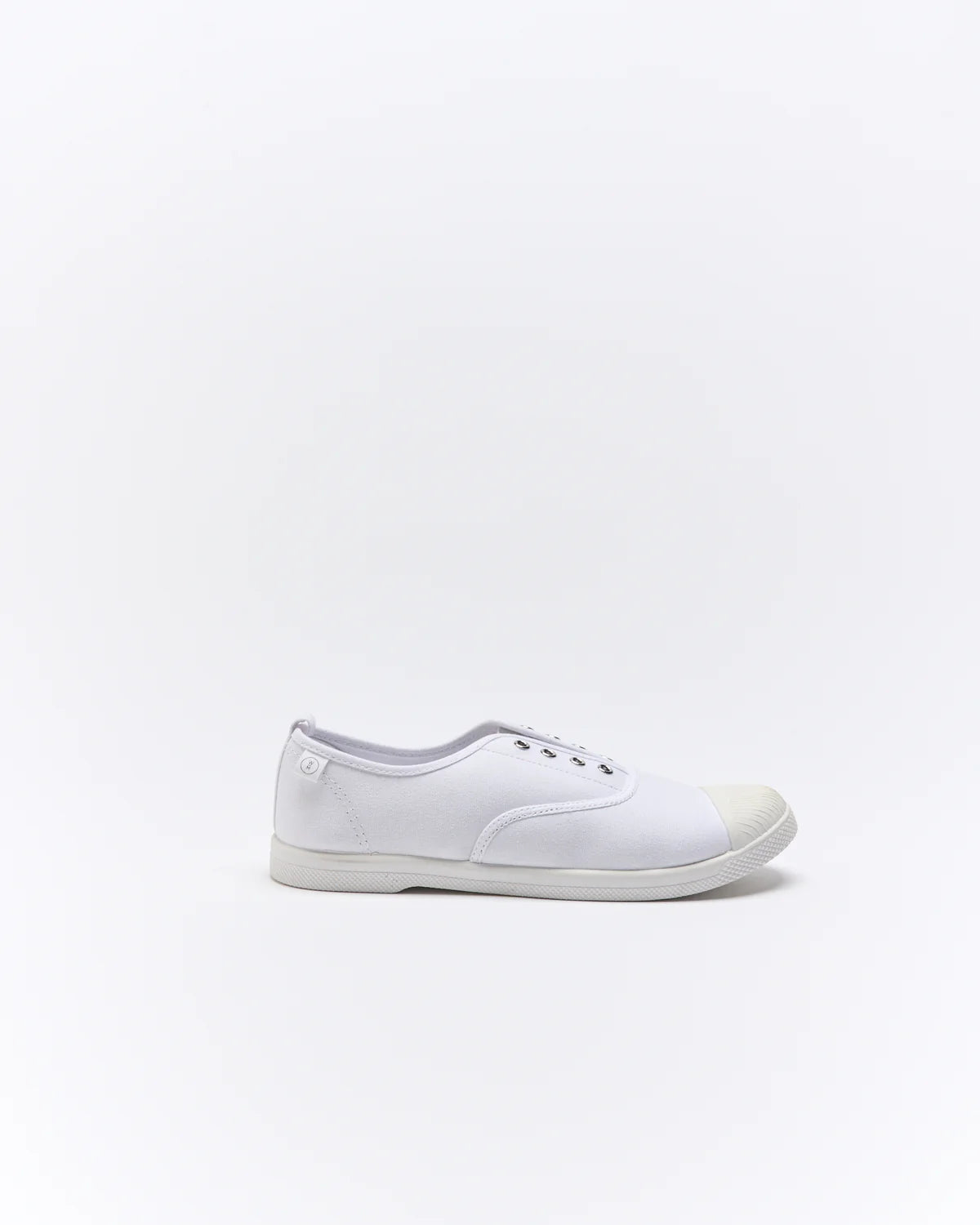 Euro Canvas Plimsole - White