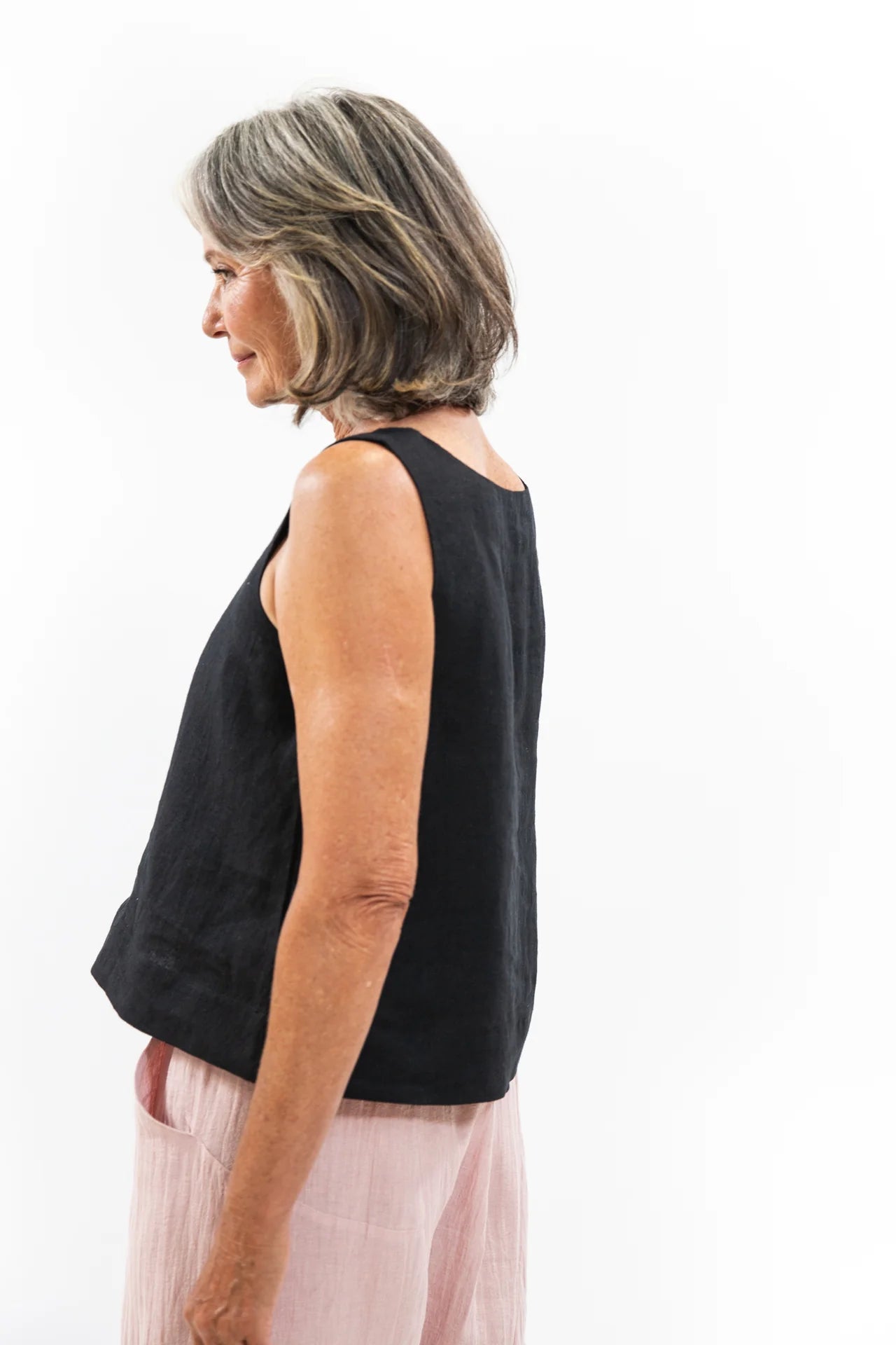 Ellis Shell Top - Black