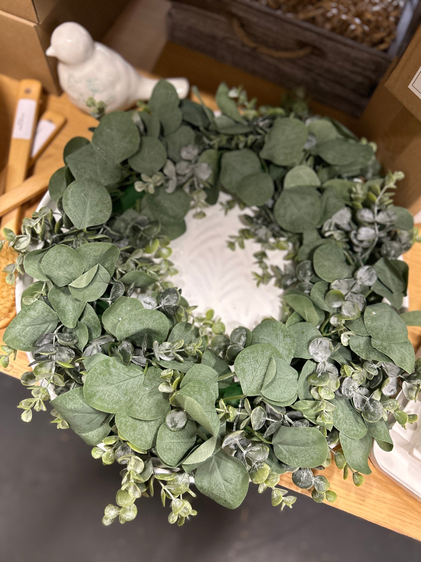 Christmas Silvergum Wreath - Large