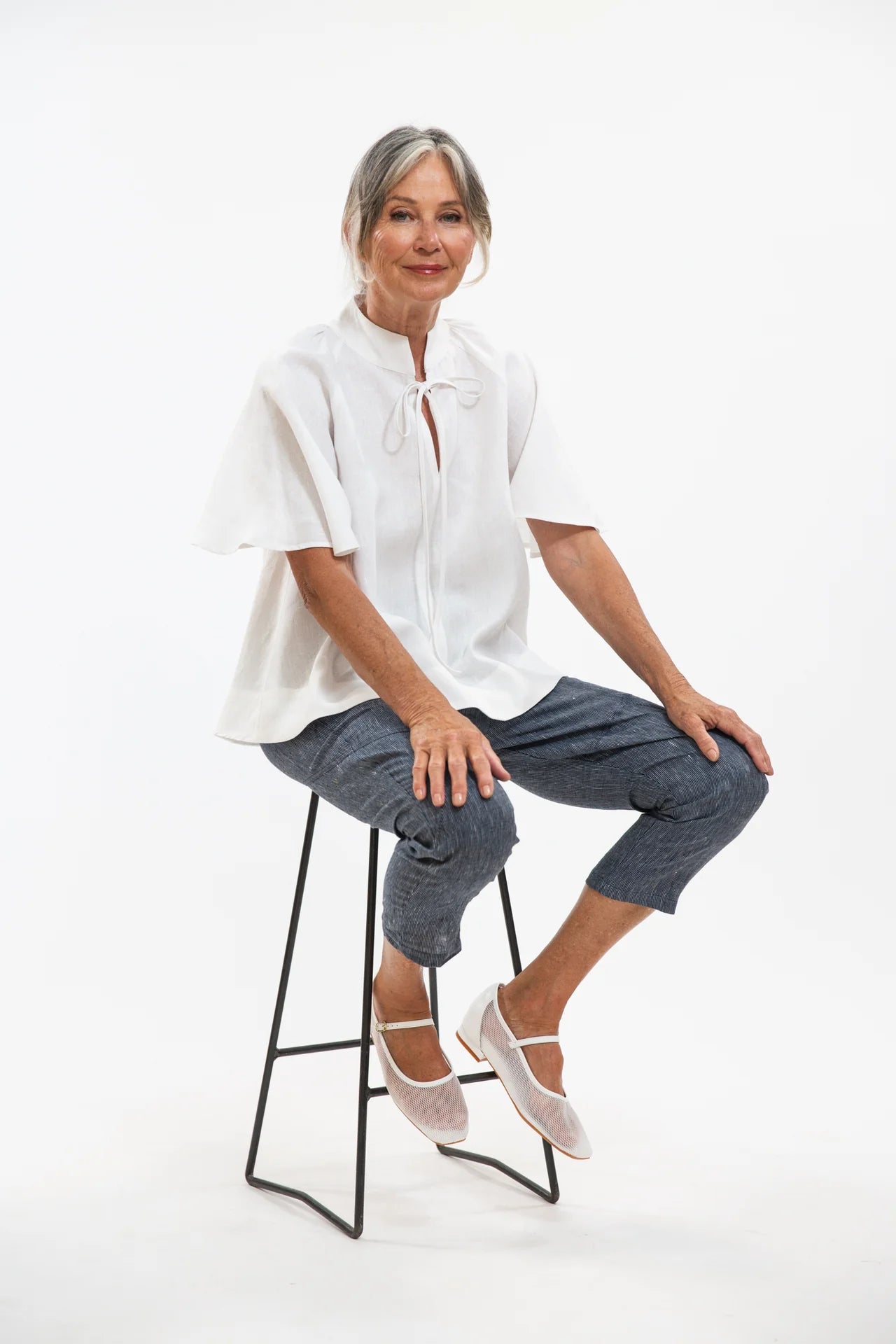 Gaynor Top- White