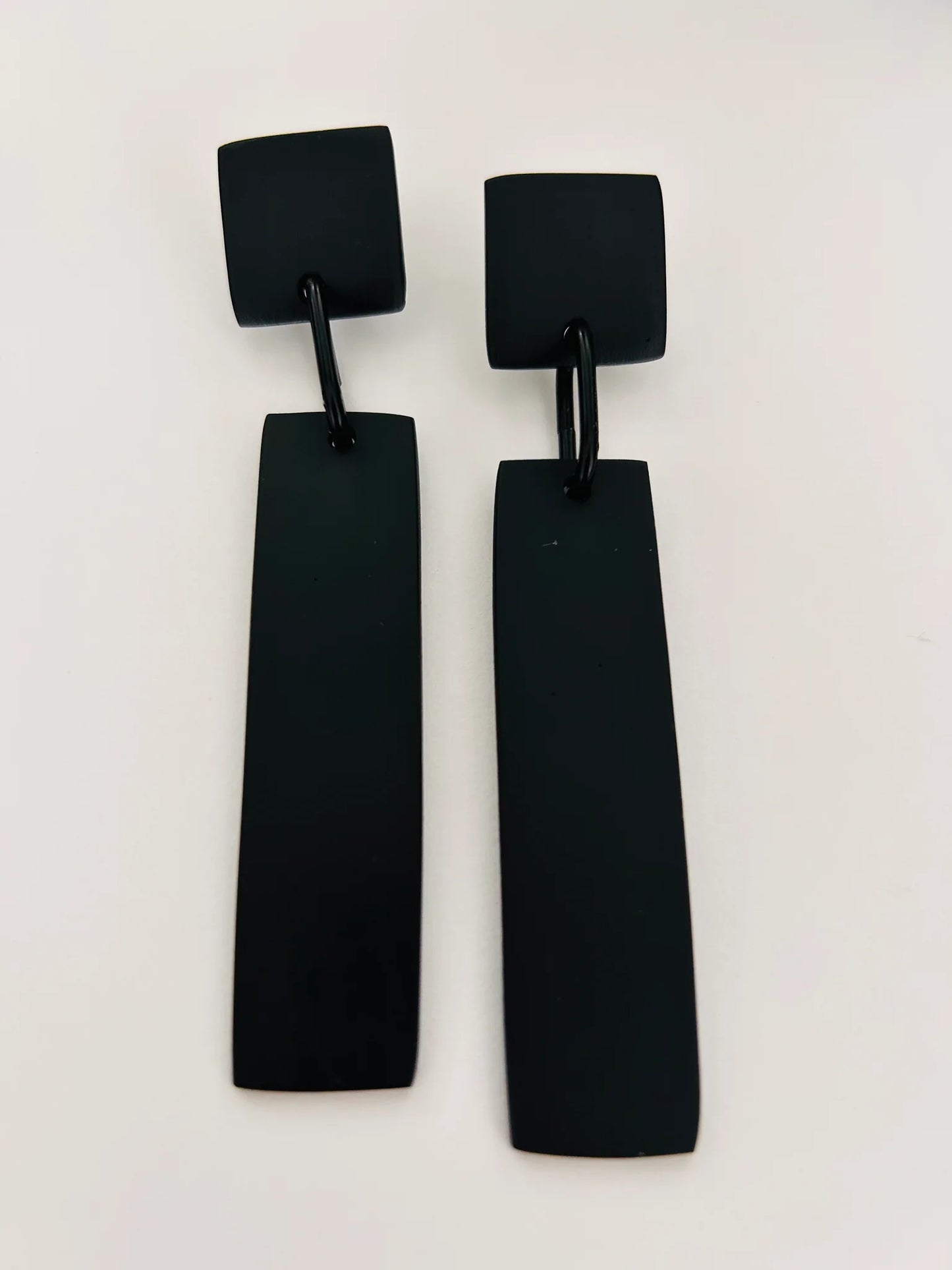 Geo Earrings - Black