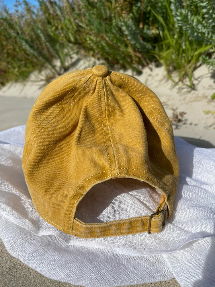 Vintage Washed Cap- Mustard