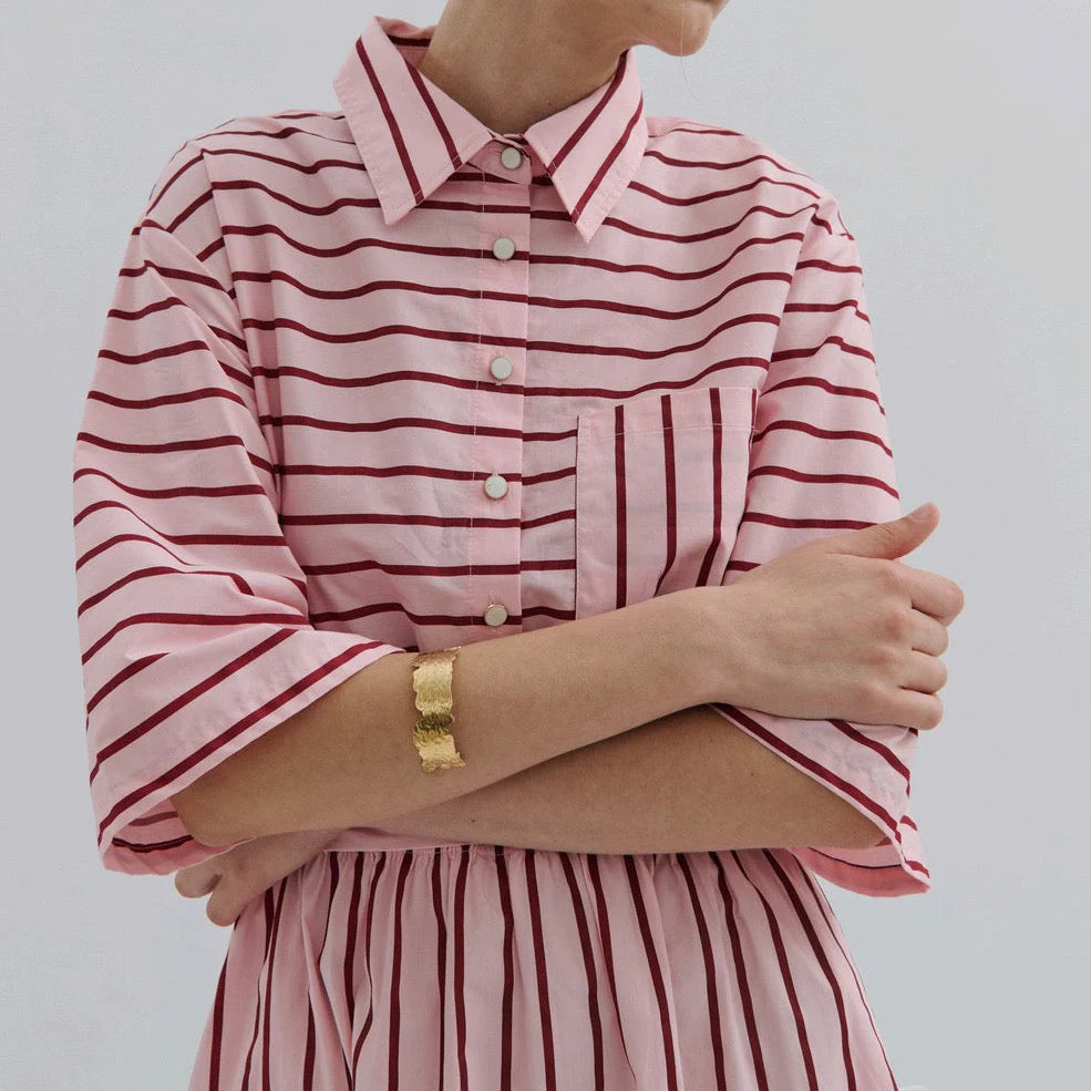 Mad Hatters Dress - Pink Red
