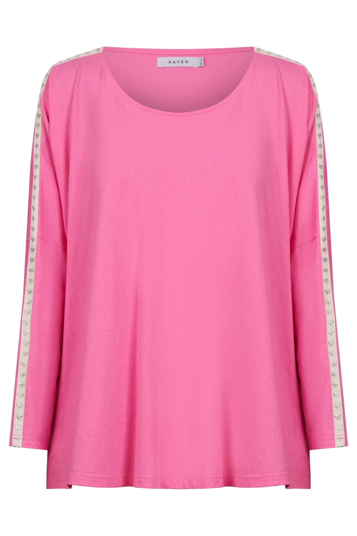 Elba Heart Long Sleeve - Pink