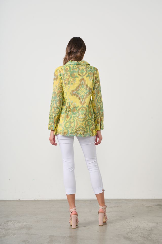 Printed Swing Blouse