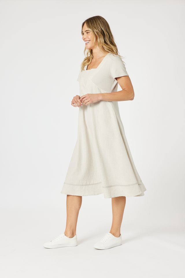 Maria Dress- Natural