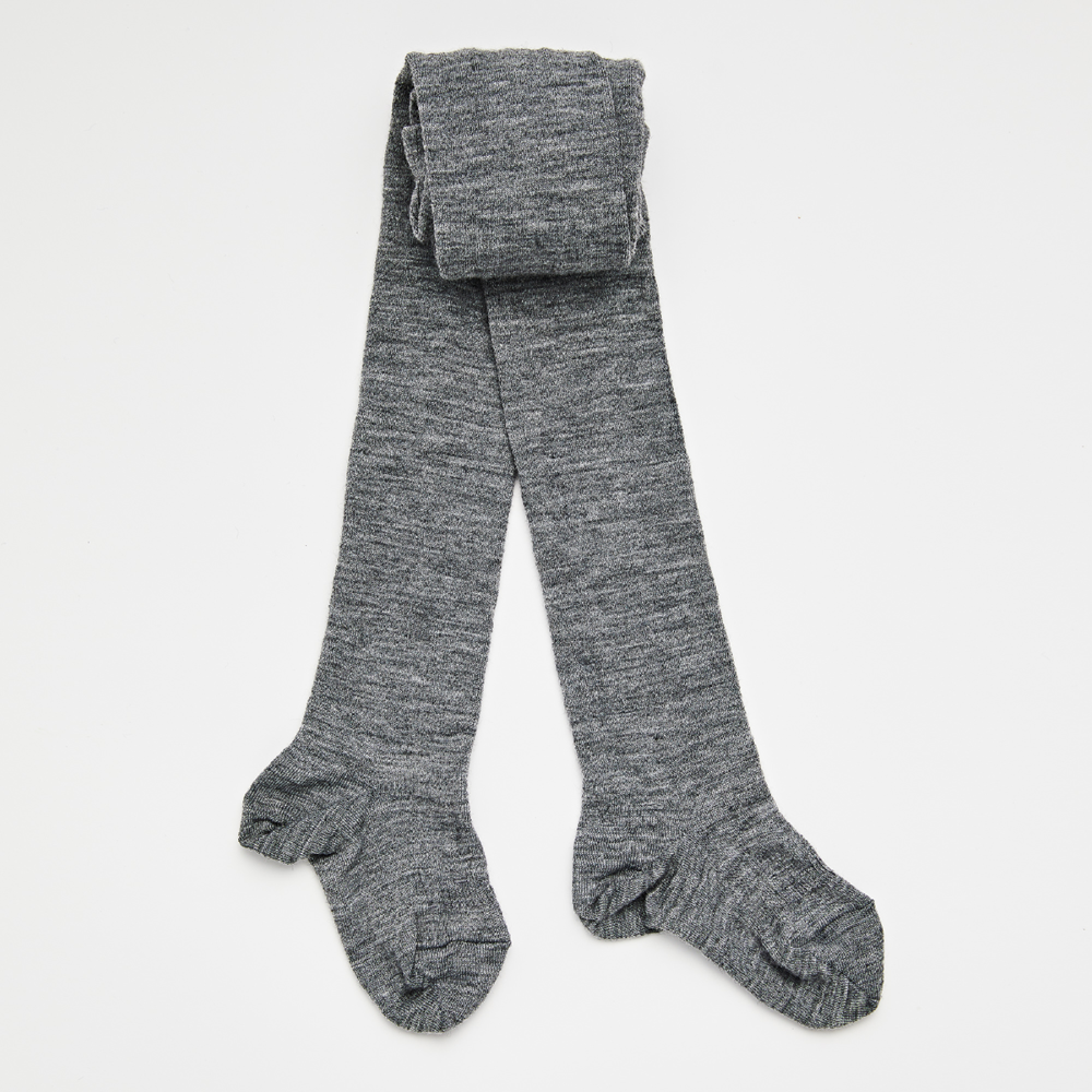 Lamington Merino Wool Tights - Grey