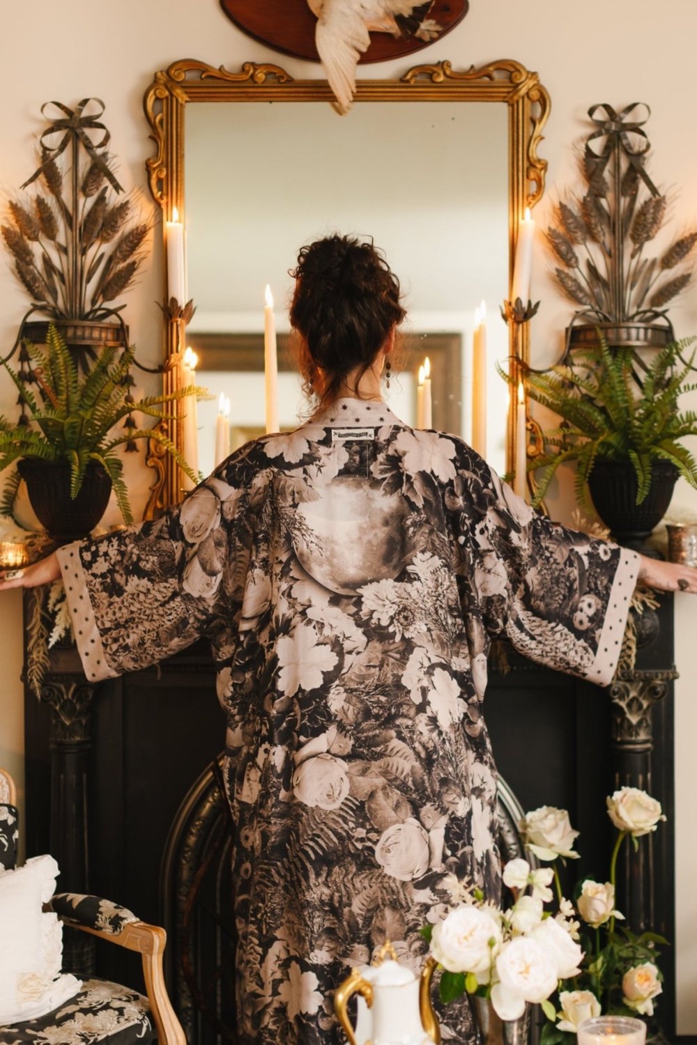 The Looking Glass Opera Duster - Kimono Robe