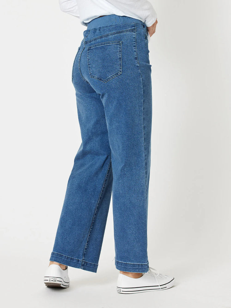 Maddy Pull On Wide Leg Jean