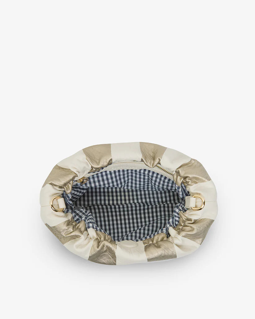 Monty Bag- Gold Stripe