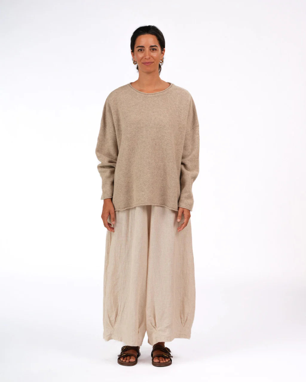 Lambswool Jumper - Oatmeal