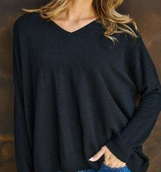 Anouk Knit Jumper- Black