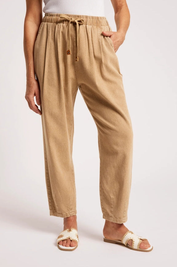 Dusk Jogger Denim Pant - Dune