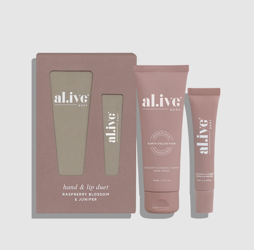 Raspberry Blossom & Juniper Hand & Lip Duet