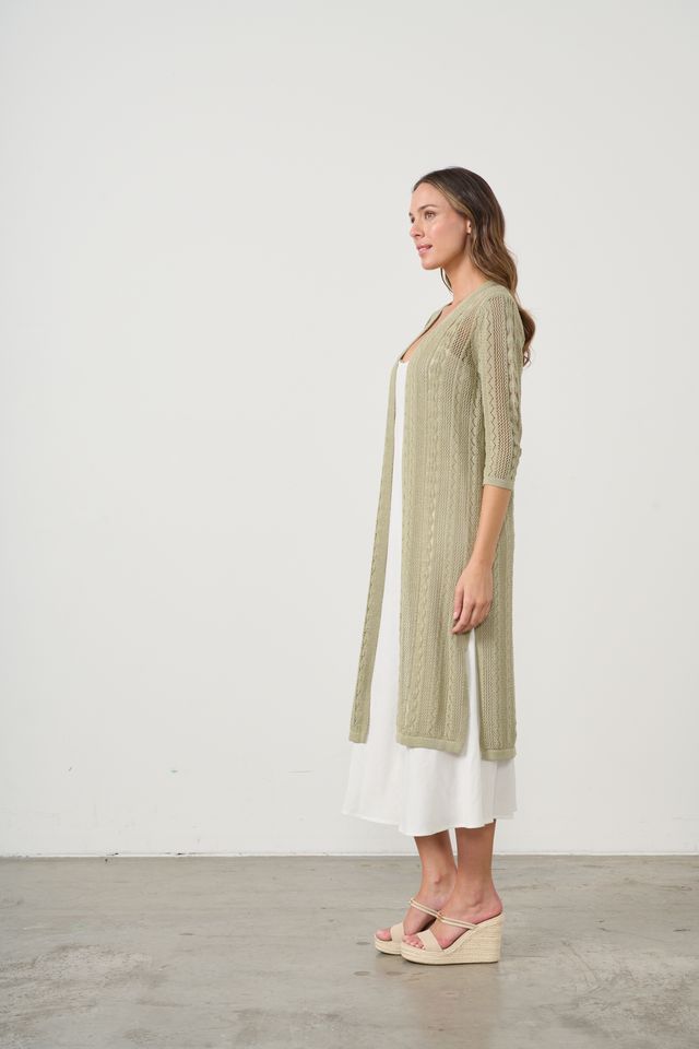Lace Jacket - Sage