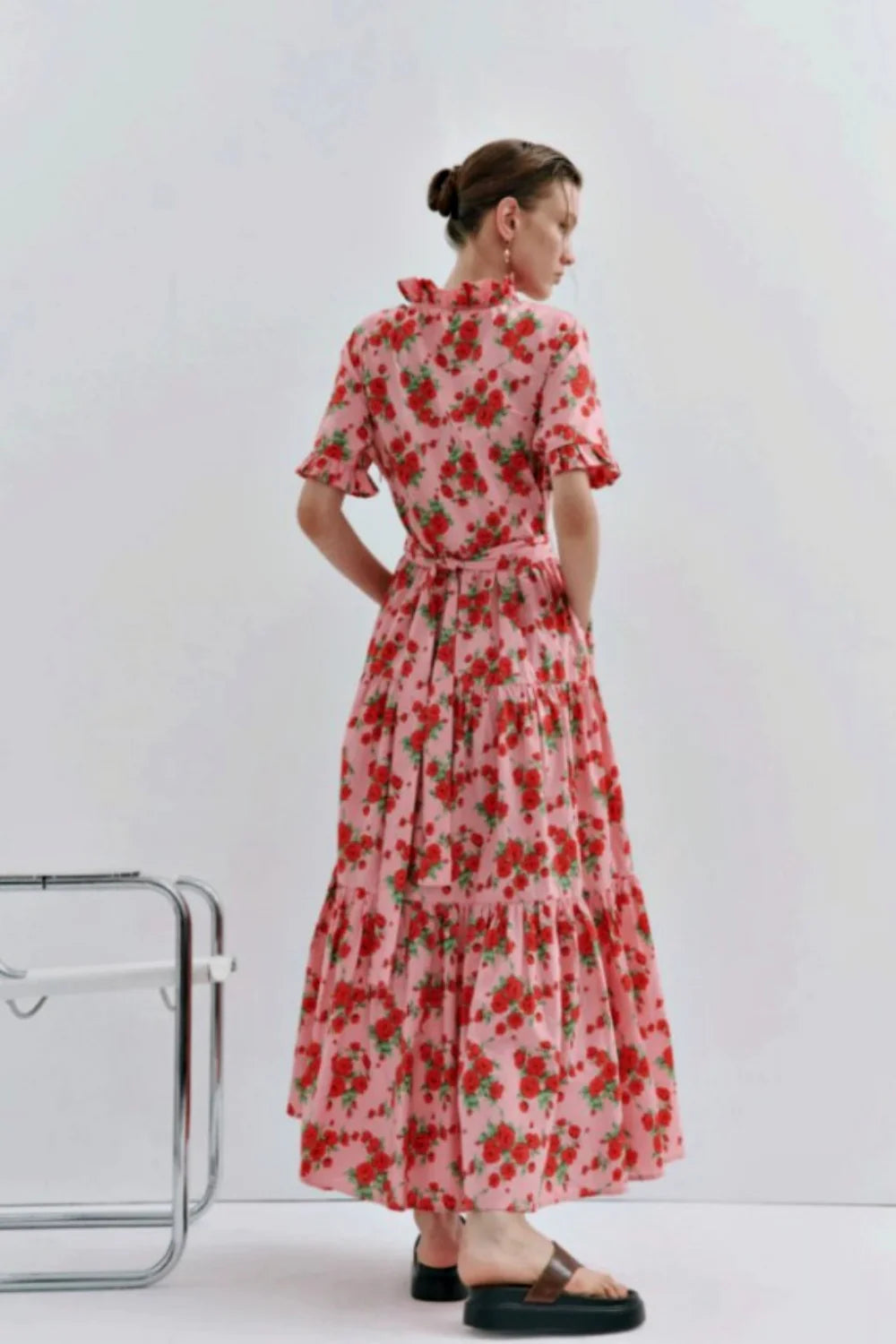 Zara Maxi Dress Queen of Roses