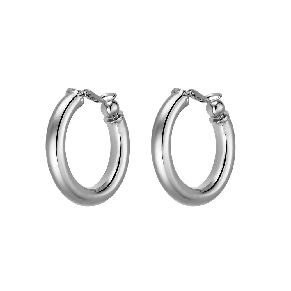 Allure Clip On Earring - Silver