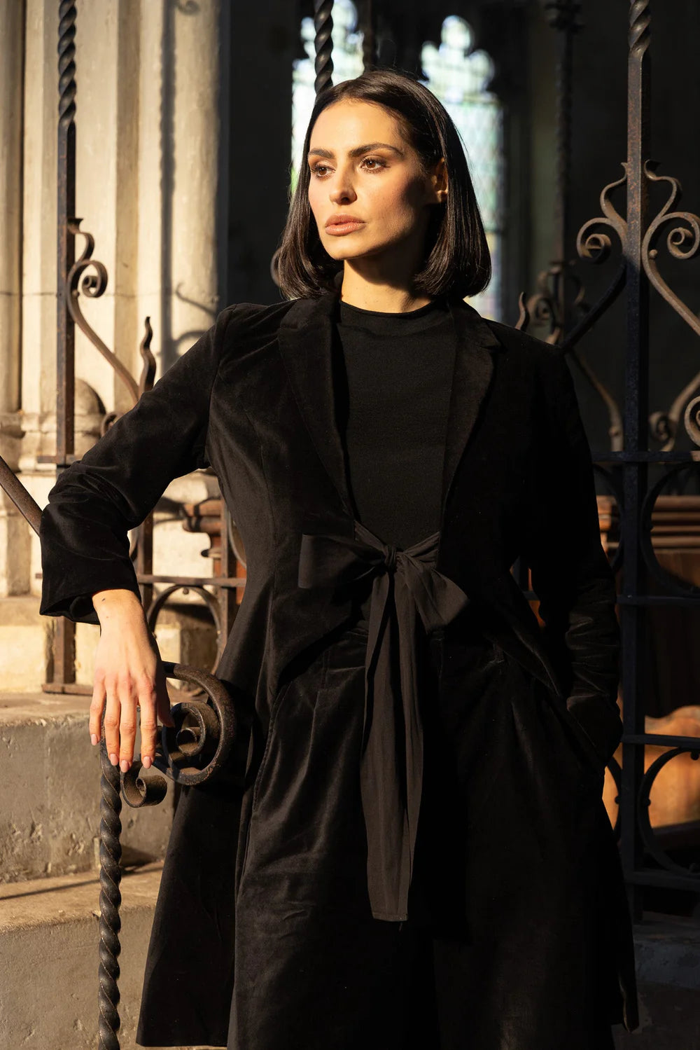 Blair Jacket- Cotton Velvet