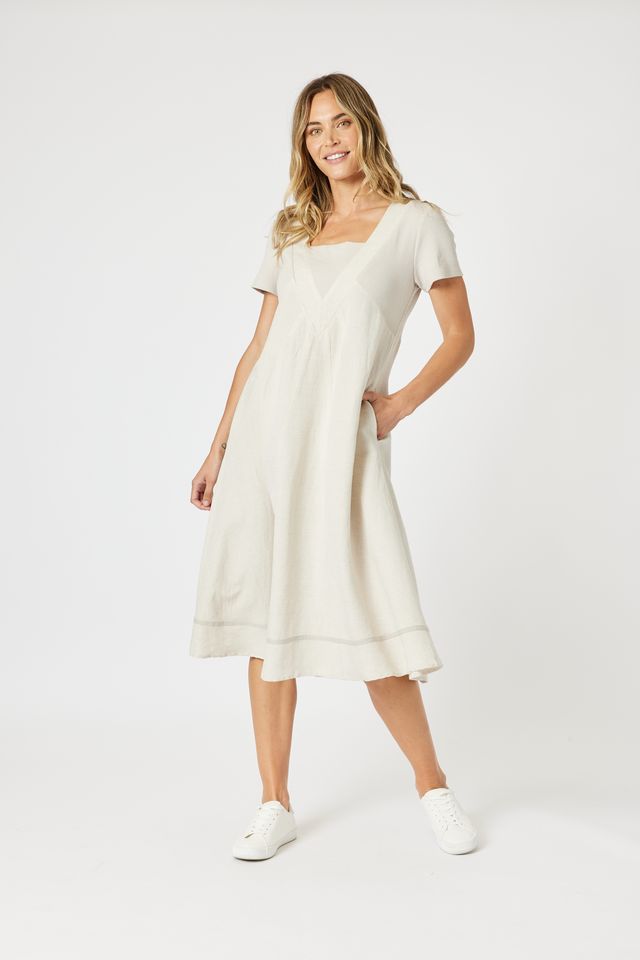 Maria Dress- Natural