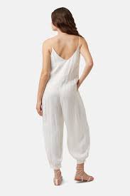 Telling Stories Jumpsuit - White
