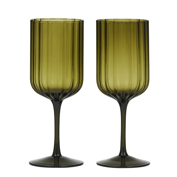 Hazel Wine Glasses