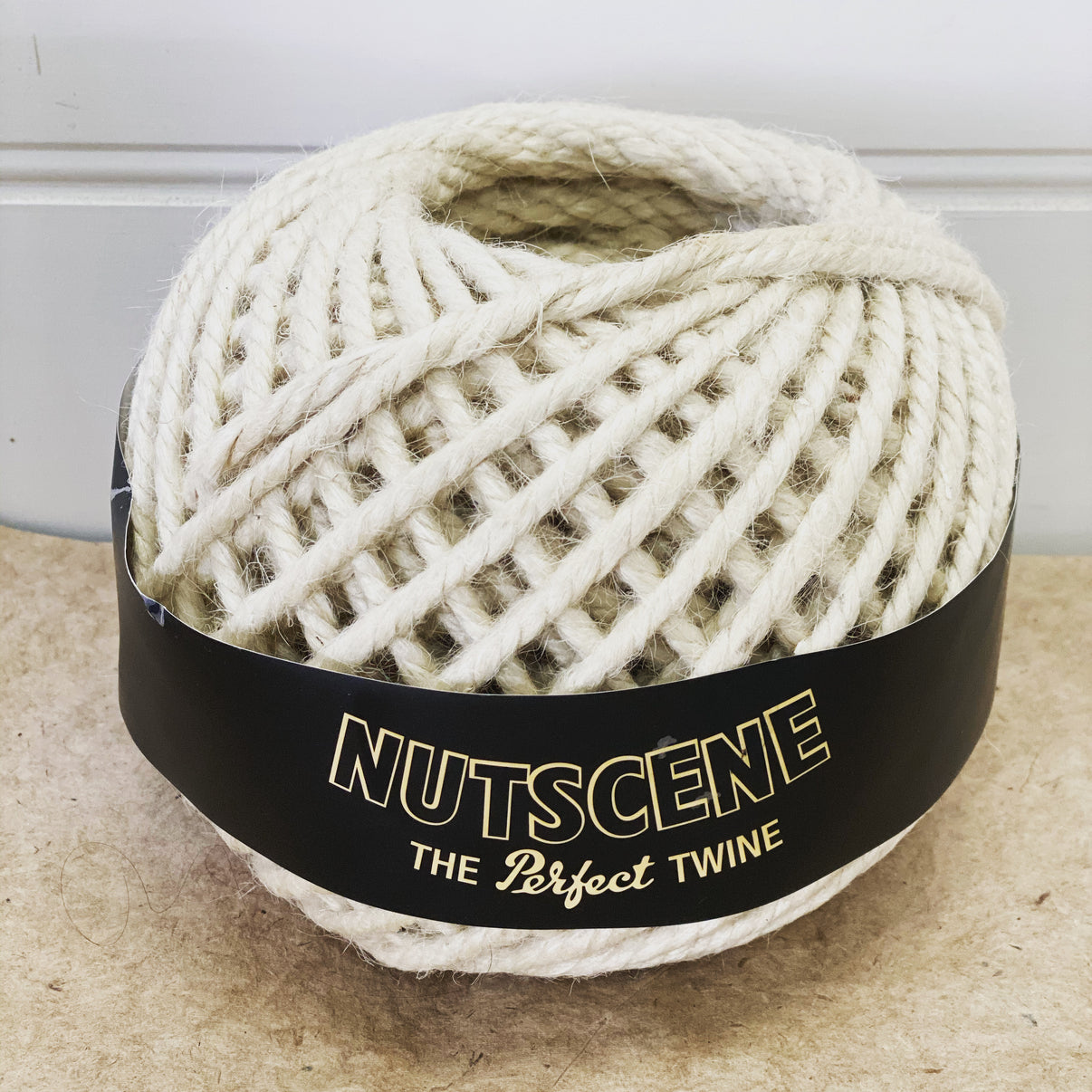 Chunky Jute Twine - White
