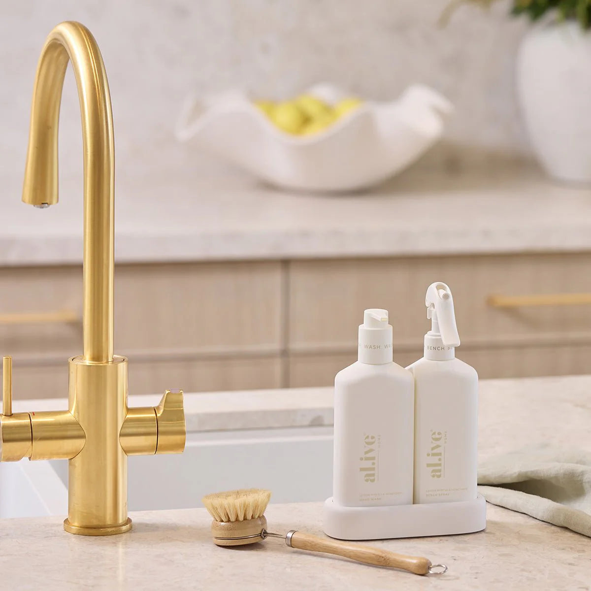 Kitchen Duo Wash & Bench - Lemon Myrtle & Honeydew