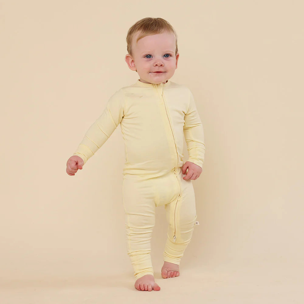Organic Snugglesuit- Lemon Sorbet