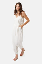 Telling Stories Jumpsuit - White
