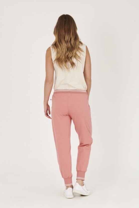 Seam Detail Pant - Dusty Rose
