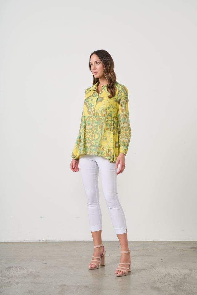 Printed Swing Blouse