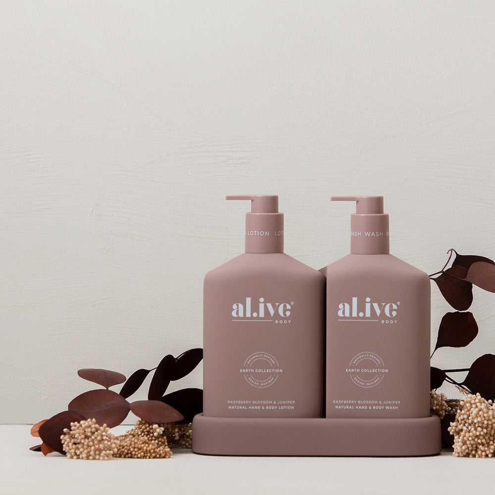 Alive Body Raspberry Blossom & Juniper Duo