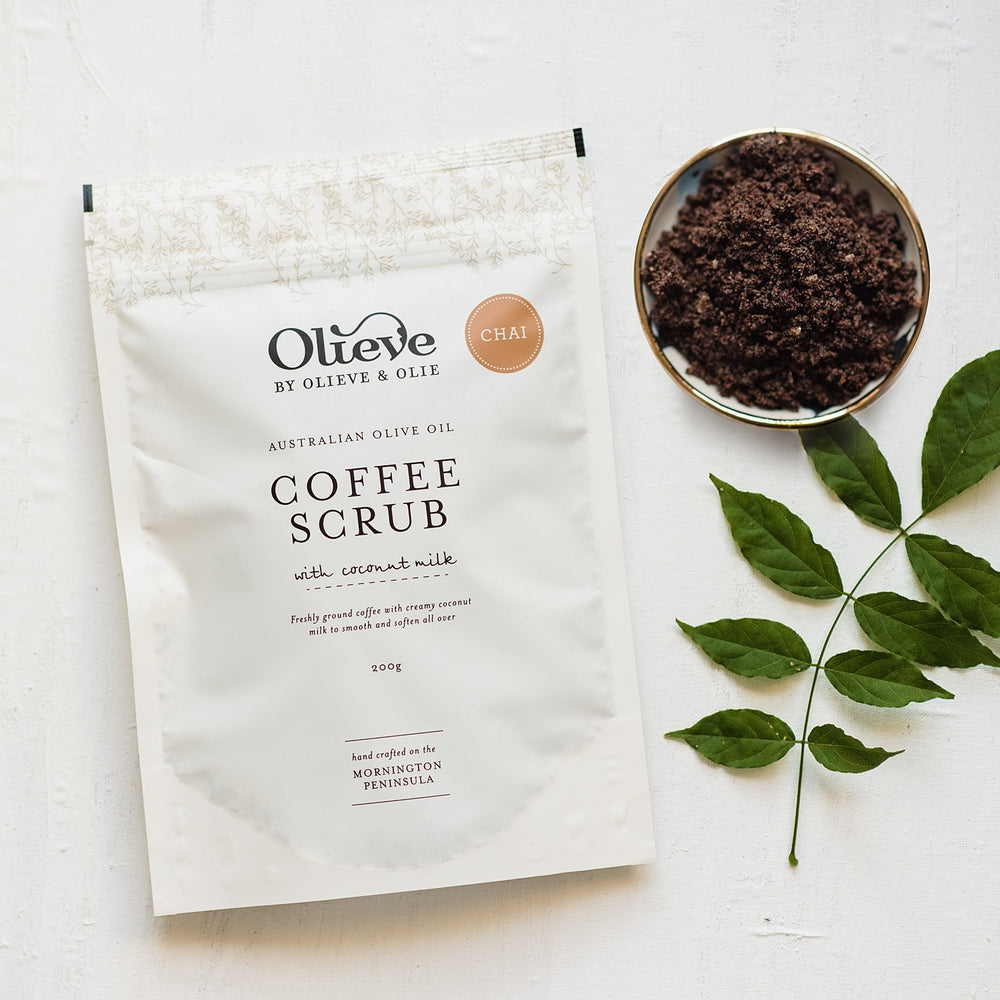Olieve & Olie Coffee Scrub - Chai 200g