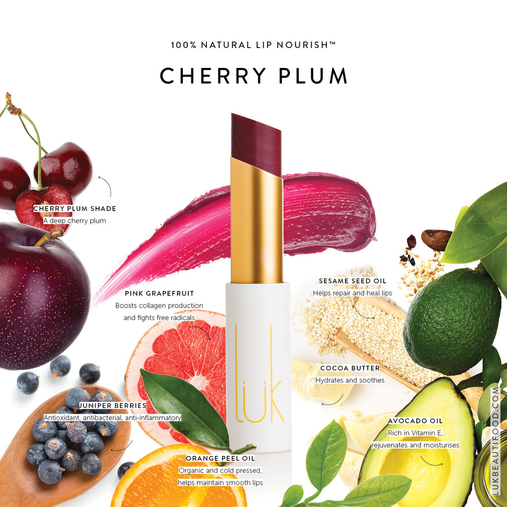 Lip Nourish - Cherry Plum