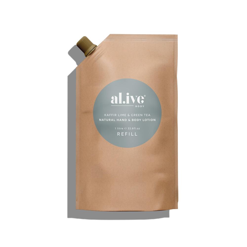 Alive Body Kaffir Lime & Green Tea Body Lotion Refill