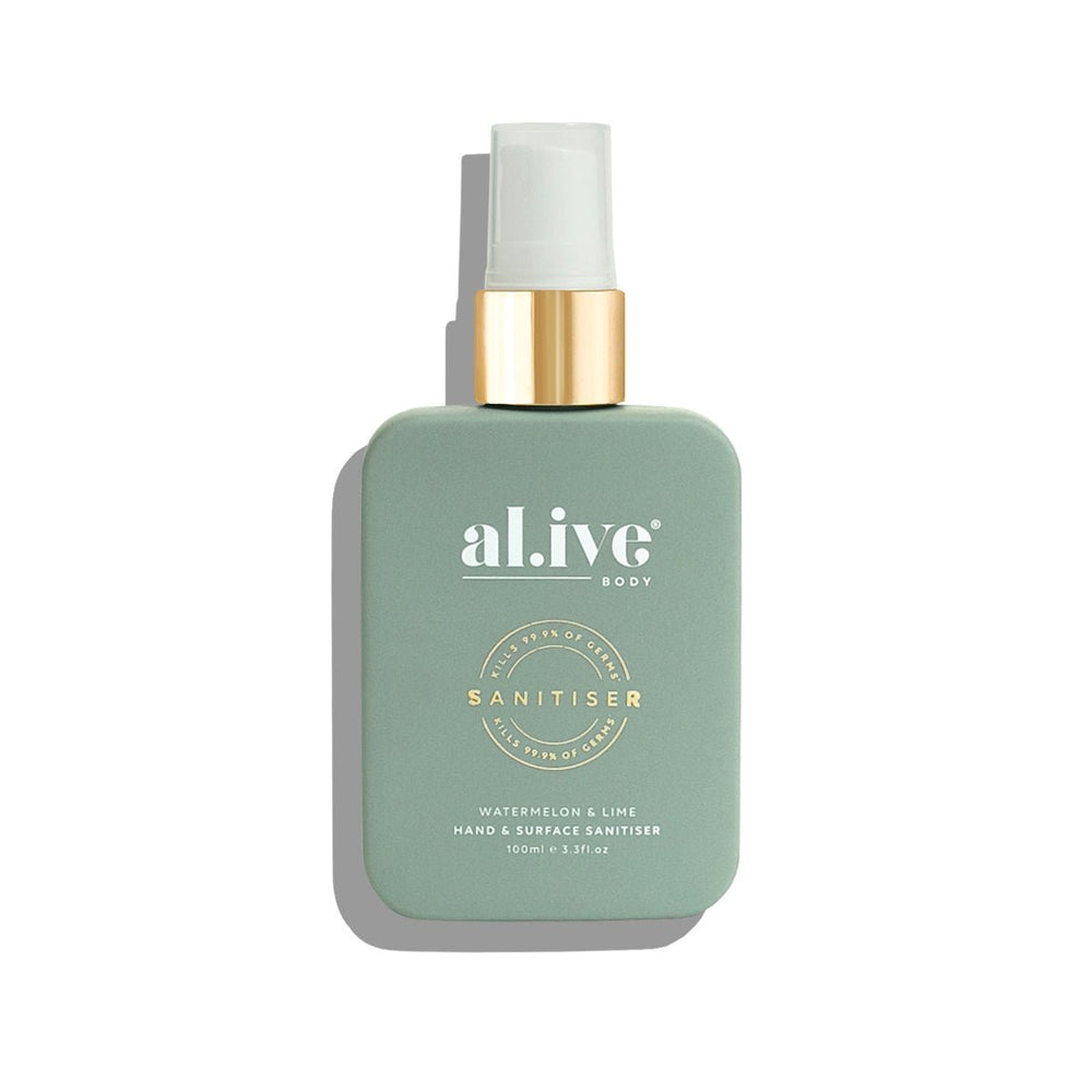 Alive Body Hand & Surface Sanitizer Spray - Watermelon & Lime