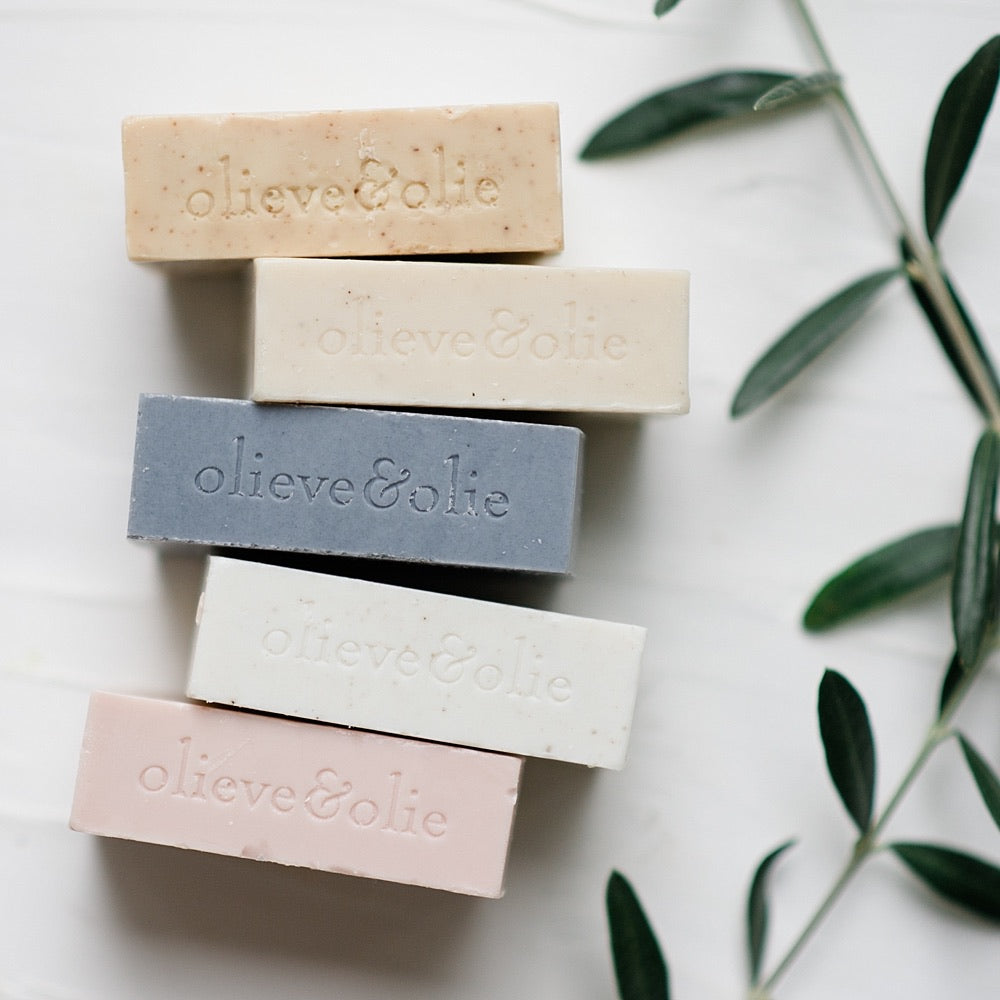 Olieve & Olie Handmade Soap - Individual Soap - Blue Gum/Bentonite Clay