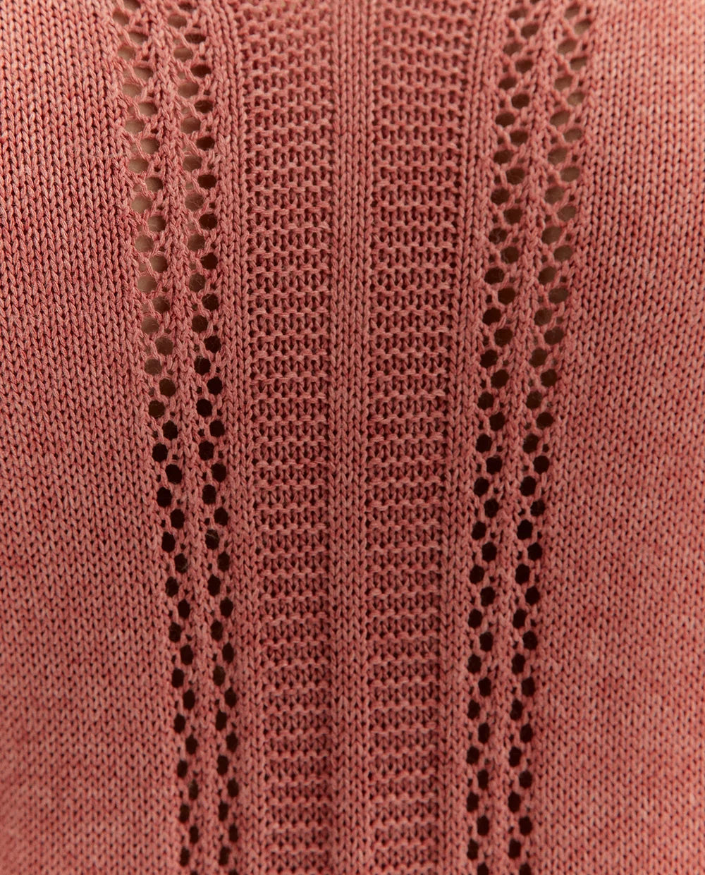 Paz Torras - Knitted Tank Rose Pink