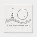 Quote Coaster - Twig Make The World