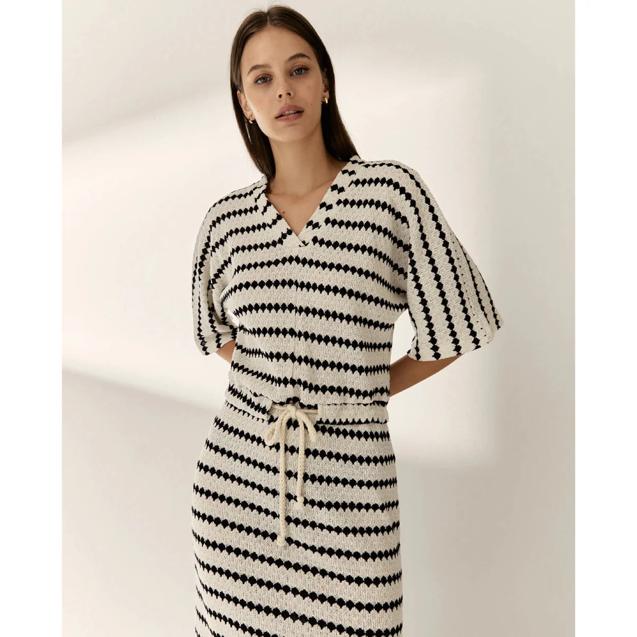 Paz Torras Jacquard Dress
