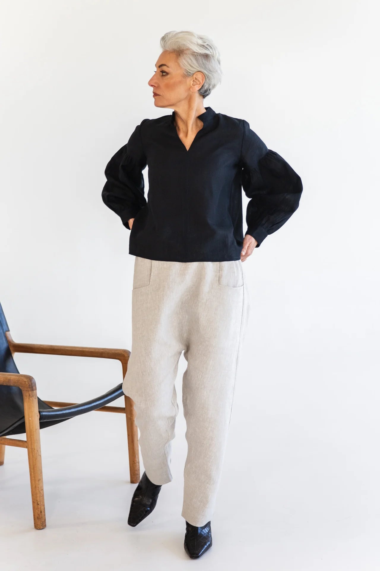 Maddison Blouse - Black